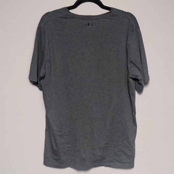 Under Armour Charcoal Gray Short Sleeve Shirt - Picture 4 of 6